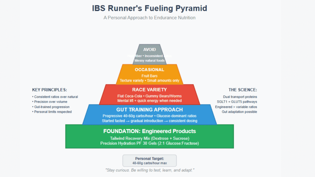 Fueling Pyramid for Runners with IBS