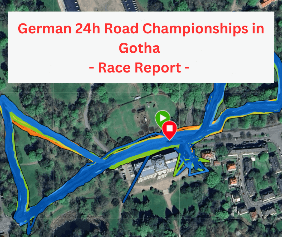 Title pic for article: 24-hour road running German Championships. Race Report