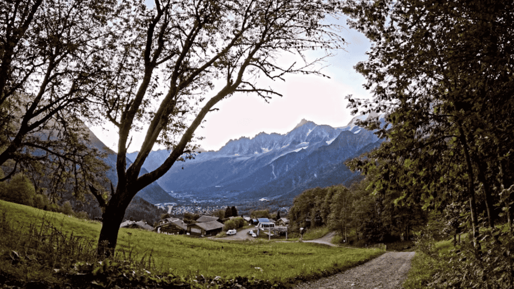 Landscape in the Alps