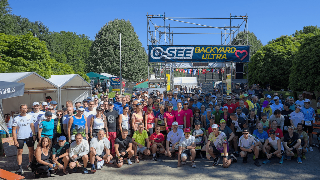 start line of the O-See Backyard Ultra